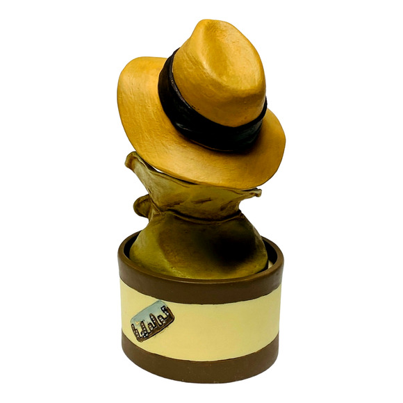 Just the Right Style Fedora Hat Trinket Box 27402 by Raine 1999 MIB - A624z - Picture 7 of 13